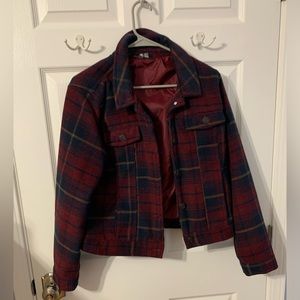 Stoosh plaid jacket